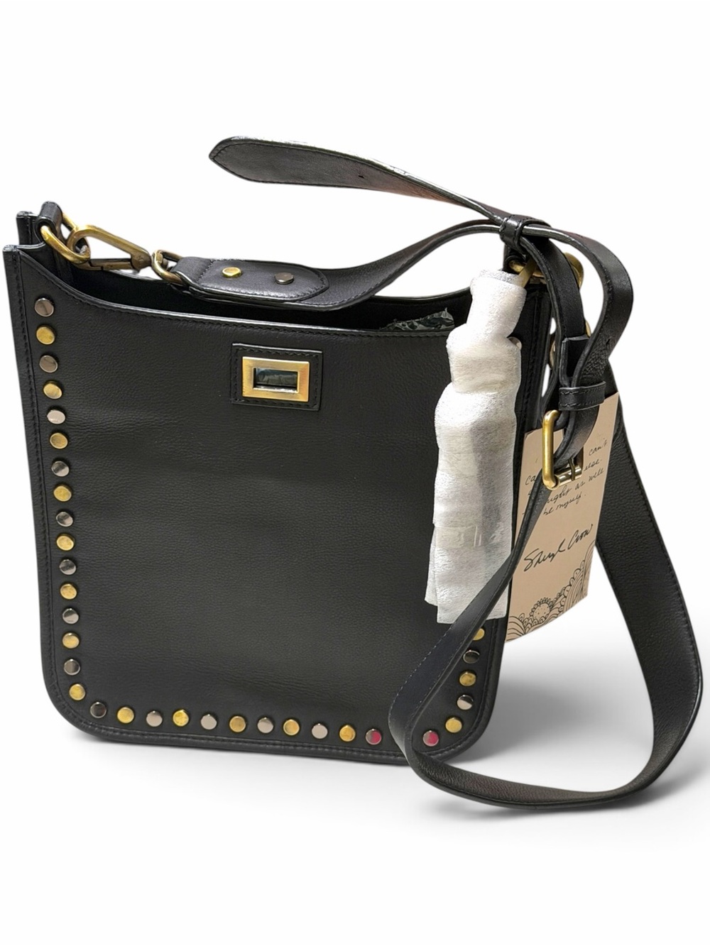 Sheryl Crow Black Leather Studded